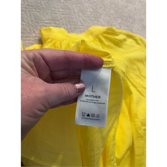 NWT MOTHER THE SUNBURST BLOUSE - Picture 8 of 9